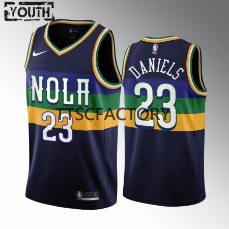Dres New Orleans Pelicans Dyson Daniels 23 Nike 2022-23 City Edition Navy Swingman - Dječji